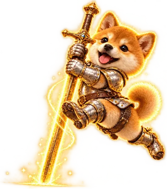 SWONKINU pole-vaulting on his sword